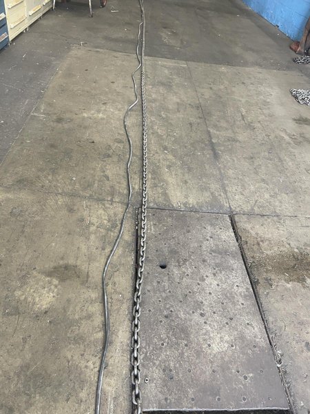 2-1/2 TON X 70&#039; LIFT HARRINGTON ELECTRIC CHAIN HOIST: STOCK #77007
