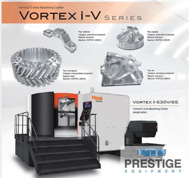 Mazak Vortex e1060-V/8 5-Axis Machining Center