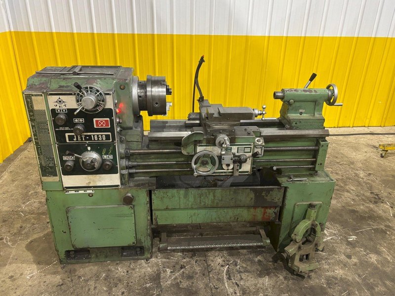 16&quot; X 30&quot; JET MODEL #1630 GAP BED ENGINE LATHE: YOBRO #24482