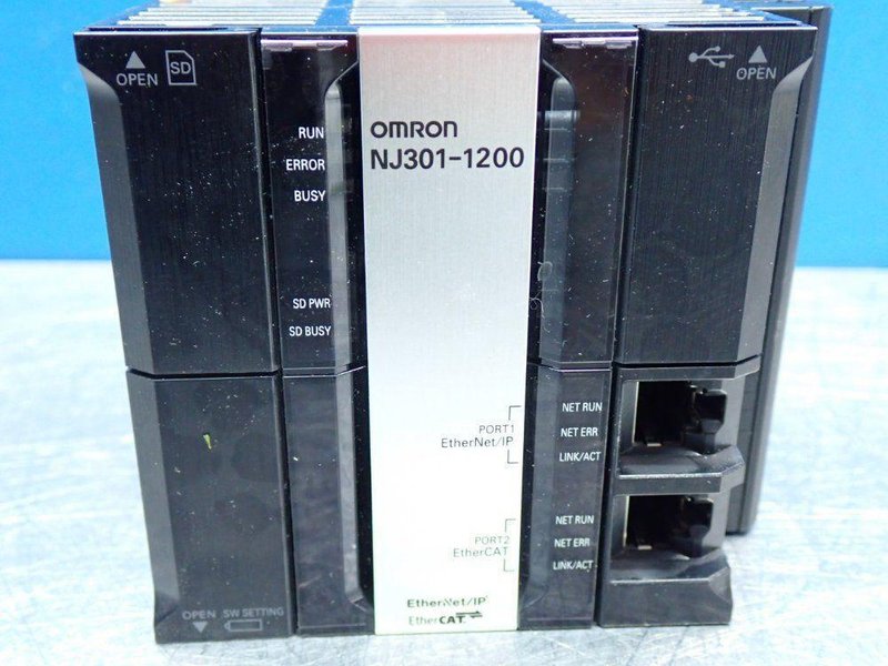 OMRON PROCESSOR CPU  UNIT  -  NJ301-1200