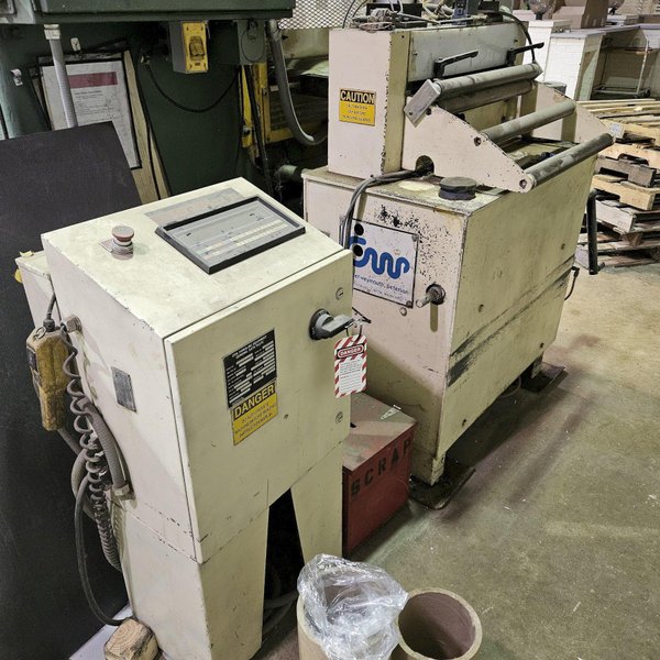 110 TON BLISS C-110 OBI PRESS W/ CWP SMX-24 SERVO FEEDER. STOCK # 1005125.