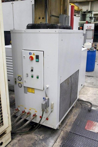 JOBS Linx/S 5-AXIS CNC Gantry Mill, 2003 – 3 Spindle Changer- HSK63, HSK100, 32 ATC, Fidia