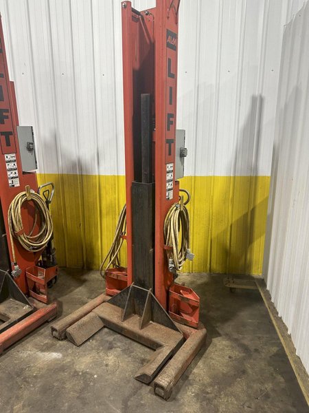 (4) 18,000 LB ALM MODEL #WE-18-4 HEAVY DUTY ELECTRIC MOBILE COLUMN LIFT JACKS: STOCK #18439