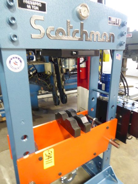 66 Ton Scotchman H-Frame Hydraulic Press PressPro 66, Elect., 15" Stroke, 29" B.H., New