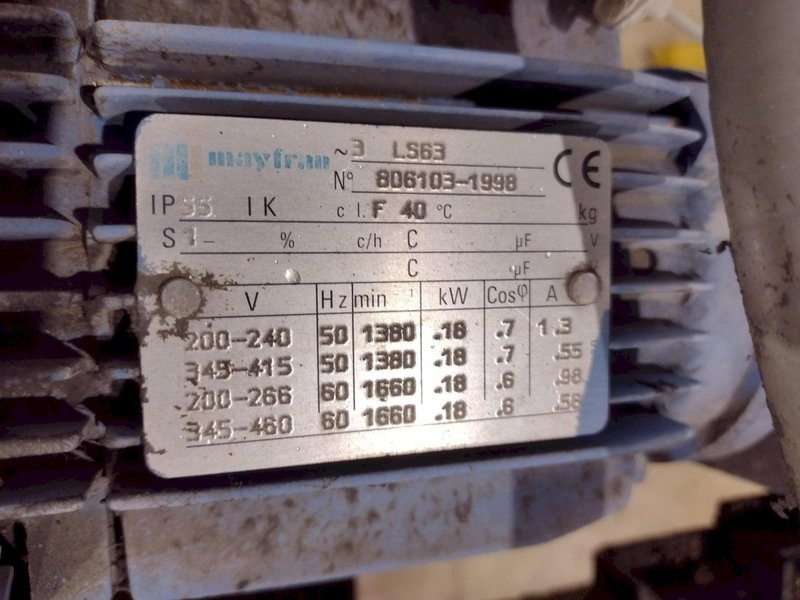 MAYFRAN CONSEP 2000 CHIP &amp; SLUDGE CONVEYOR &amp; COOLANT CLEANING SYSTEM: STOCK #20761