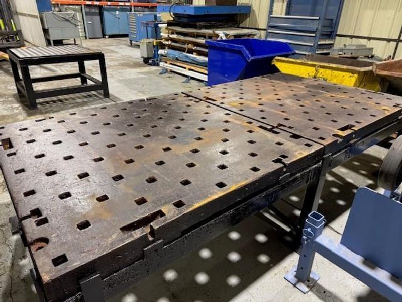 1 - PREOWNED 5&#039; X 10&#039; ACORN WELDING TABLE