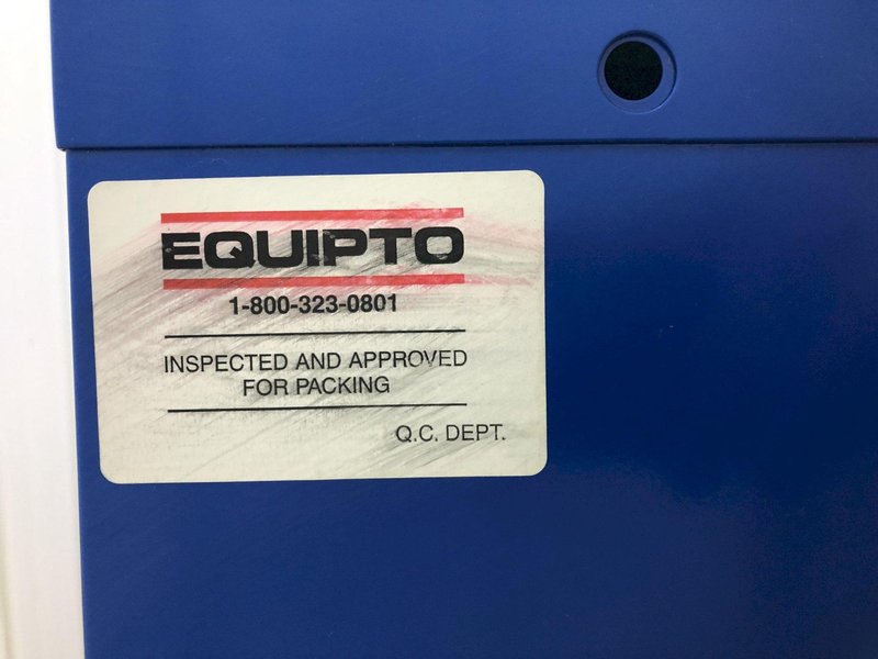 5 DRAWER EQUIPTO 22" X 28" X 59" TOOL STORAGE CABINET: STOCK #16629