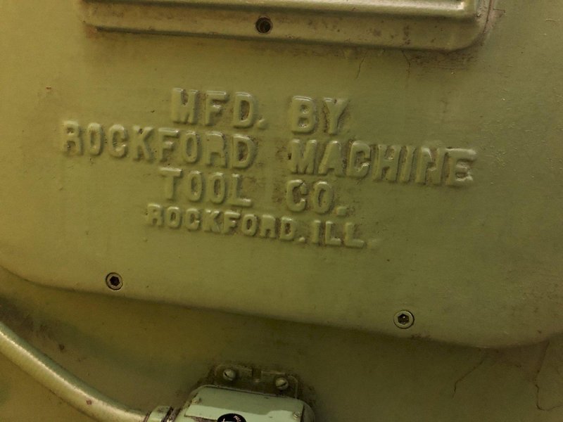 20" ROCKFORD MODEL #20 HYDRAULIC SHAPER: YOBRO #25676