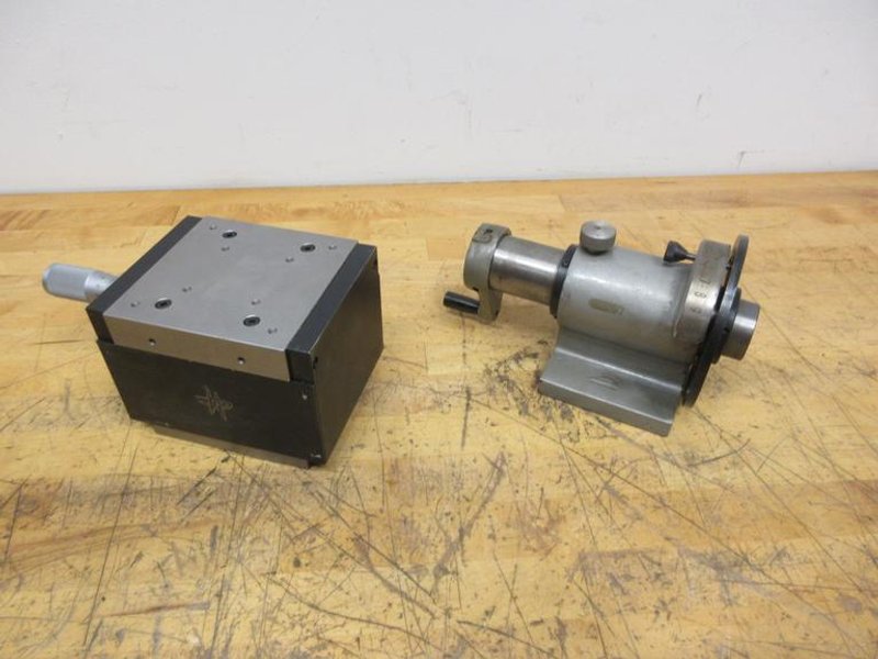 5C Spin Indexer 36 Position 10 Degree Increments, with 4.75" x 4.75" Adjustable Height Precision Stage- Auction Item