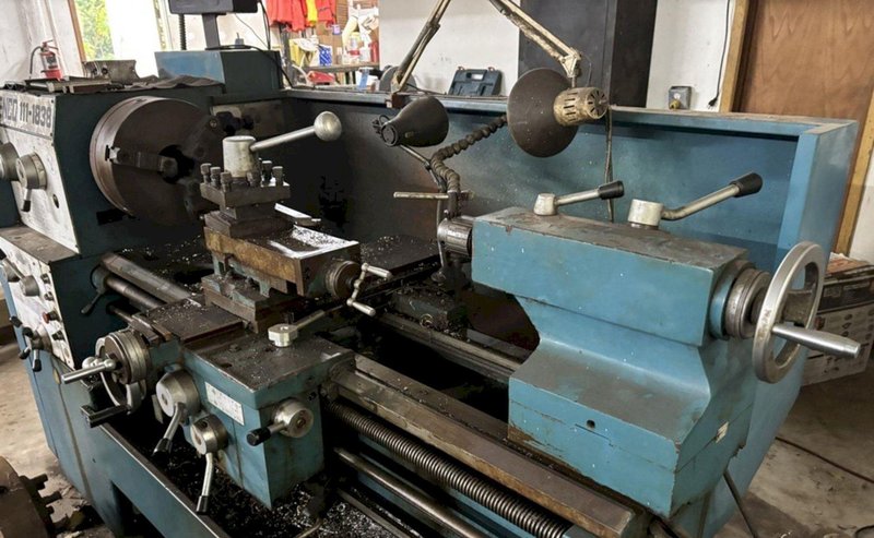 18&quot; X 38&quot; ENCO MODEL #111-1838 GEARED HEAD ENGINE LATHE: YOBRO #24324