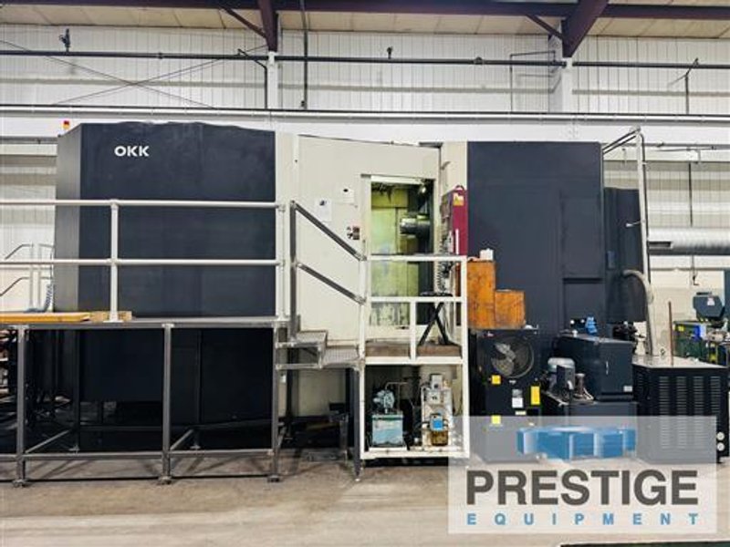 OKK HM-1250S CNC 4-Axis Horizontal Machining Center