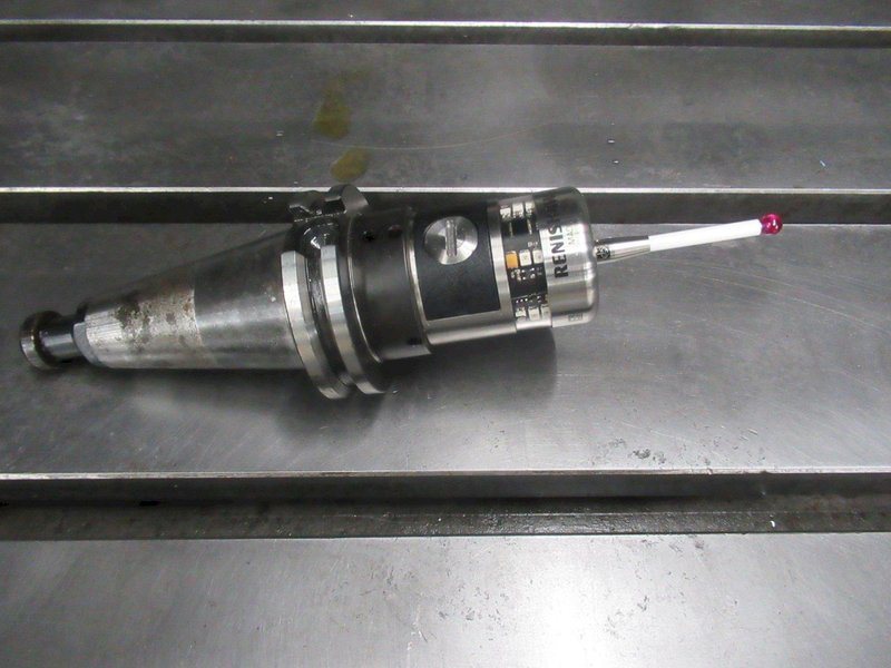 Doosan DNM 500 CNC Vertical Machining Center, 12K RPM Spindle, High Pressure Coolant, Renishaw Probing, Full 4th Axis, Chip Conveyor