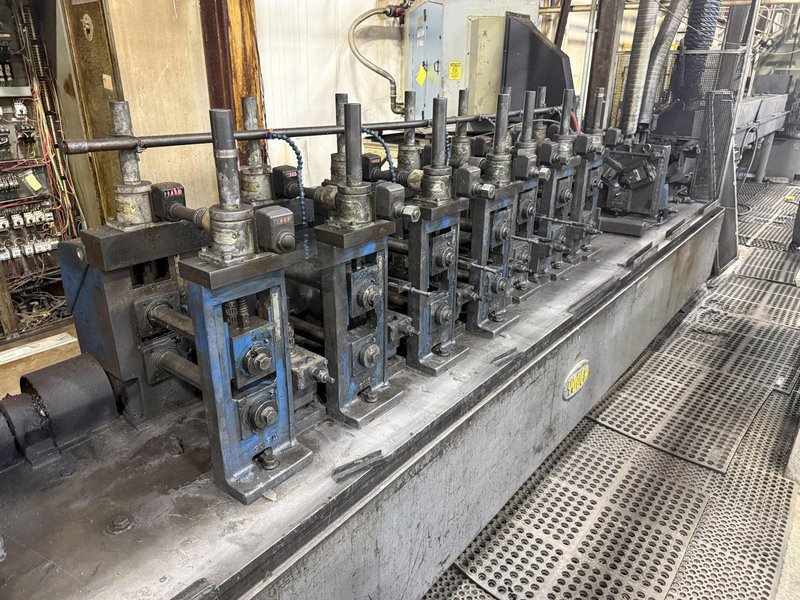 9 STAND x 2" YODER M2 ROLLFORMER, 6 STAND &amp; 3 STAND BASE: YOBRO #24317