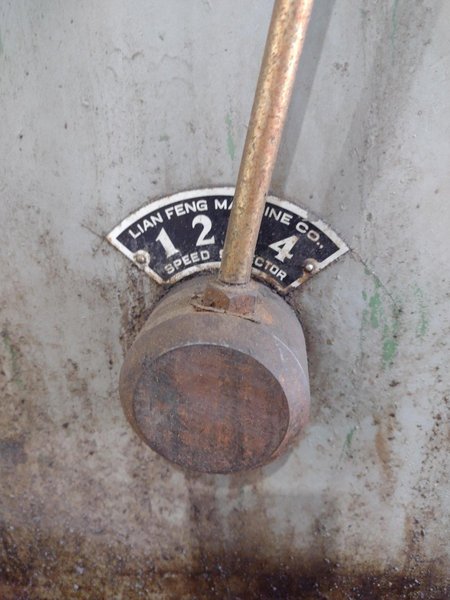 1980 KBC LIAN FENG MODEL #LF-40 2 DIE THREAD ROLLER IN-FEED &amp; THRU-FEED: STOCK #19141