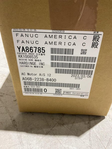 FANUC SERVO MOTOR A06B-2238-B400 NEW IN BOX