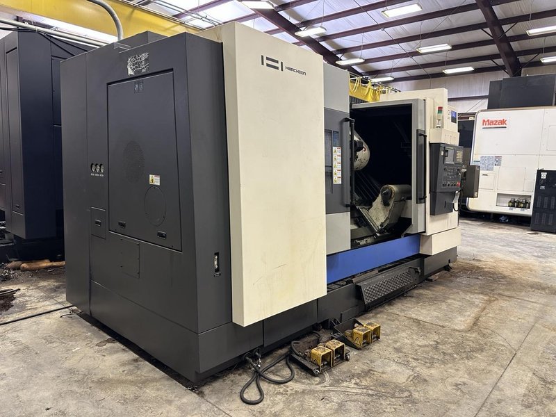 Hwacheon Hi-Tech 700 CNC Lathe, 2012 – 24″ Chuck, Tailstock, Chip Conveyor, Tool Presetter