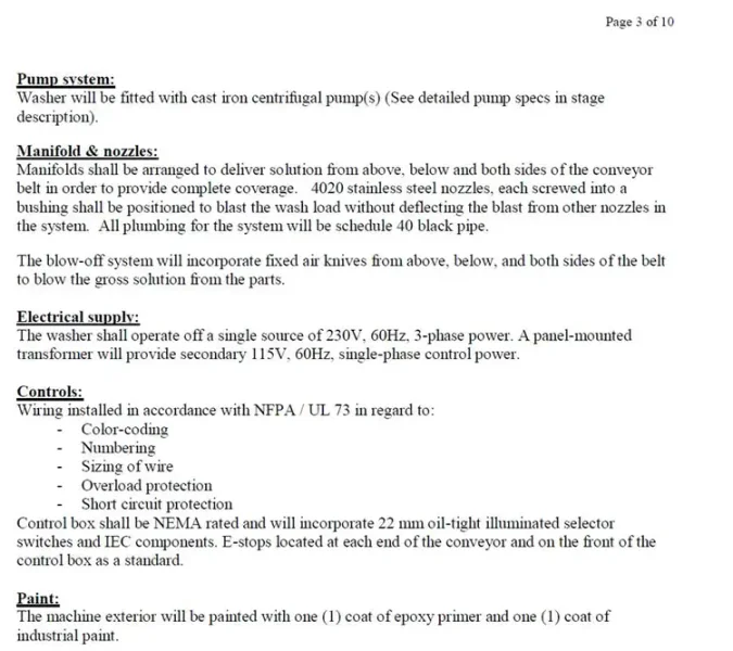 2011 JRI MCCS-4000-E | Washers