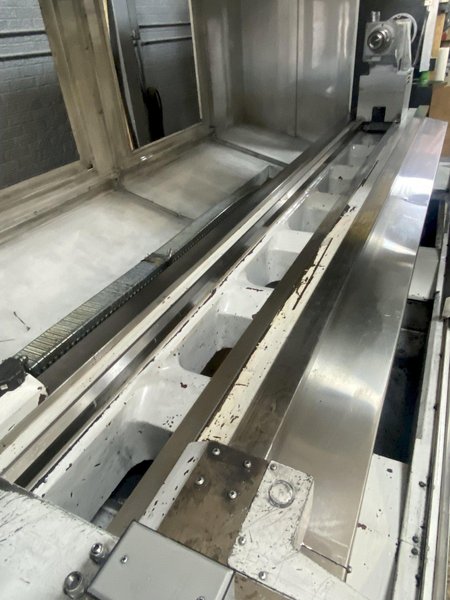 Milltronics ML40/160 Big Bore CNC Flat Bed Engine Lathe, S/N 11251, New 2010.