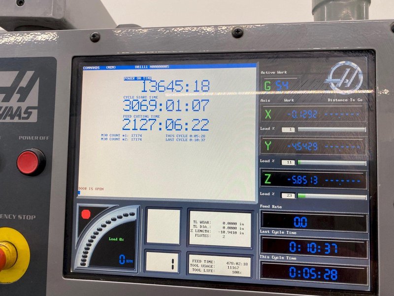 2007 HAAS TM-1P VERTICAL MACHINING CENTER Stock: #81089237