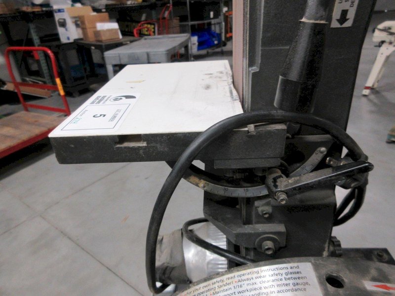 Craftsmen Professional 6" x 48" Oscillating Belt and 12" Disc Sander, on Rolling Metal Stand- Auction Item