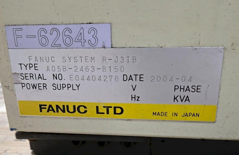 FANUC M-16IB/20 + R-J3IB ROBOT ARM AND CONTROL PANEL USED
