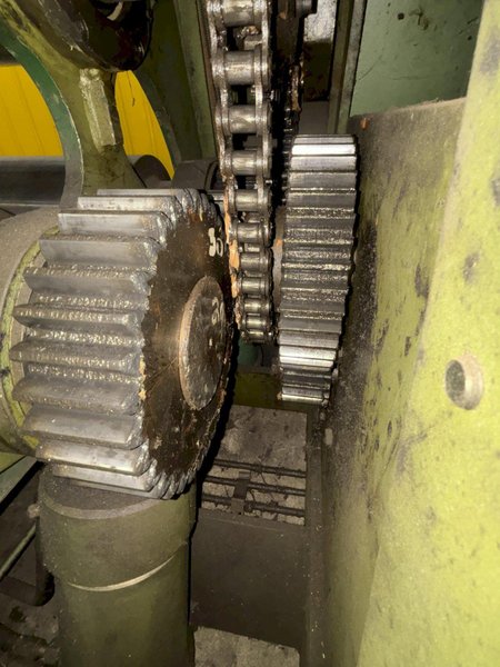 12&#039; X 1/4&quot; ROUNDO MODEL #PS-205 DOUBLE PINCH HYDRAULIC 3 ROLL PLATE ROLL: STOCK #23118