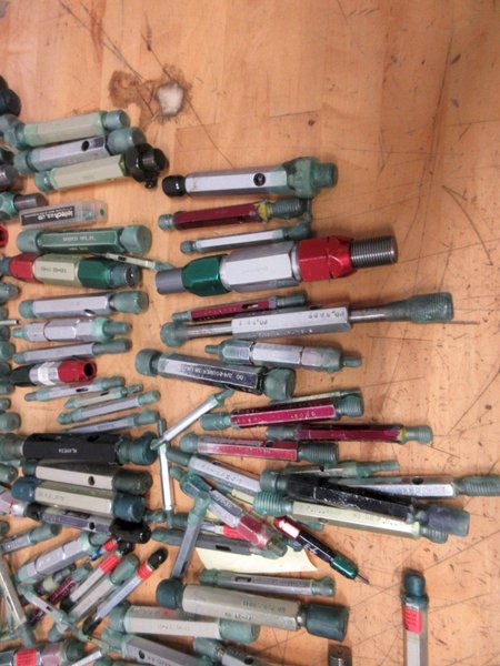 Threaded ID Go/No-Go Gauges, Standard SAE Sizes from 2/56 - 2-1/4", Various Brands- Auction Item