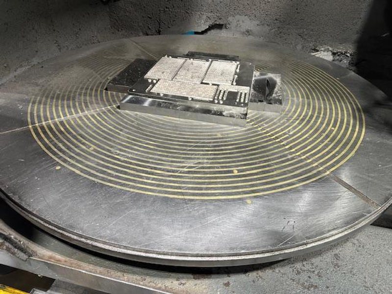 84" X 100 HP BLANCHARD MODEL #42-84 ROTARY SURFACE GRINDER: YOBRO #25796