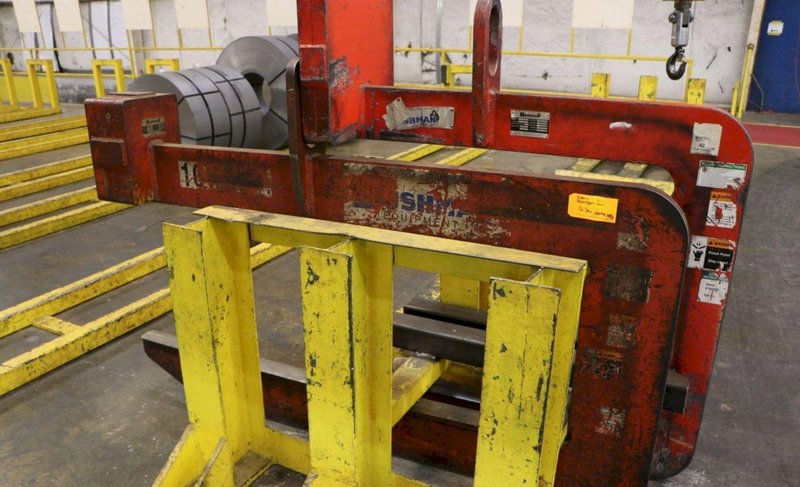 20,000 LBS x 72&quot;  BUSHMAN MODEL #624 COIL LIFT C-HOOK: YOBRO #24521