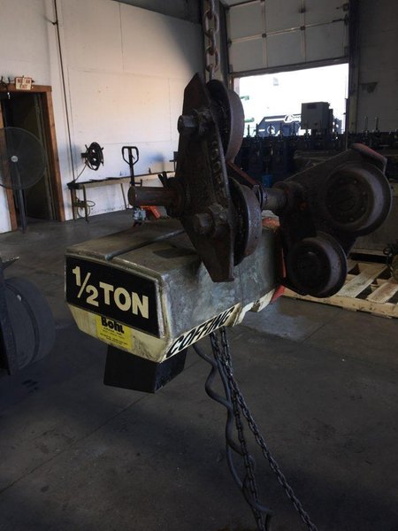 1/2 COFFING ELECTRIC CHAIN HOIST STOCK#2209