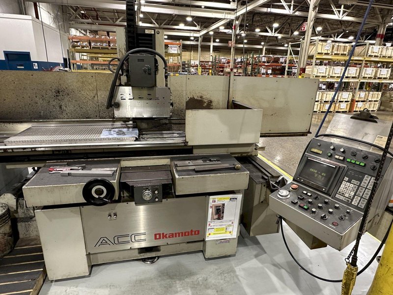 20&quot; X 40&quot; OKAMOTO MODEL #ACC-20-40EX CNC HORIZONTAL SURFACE GRINDER: STOCK #20991