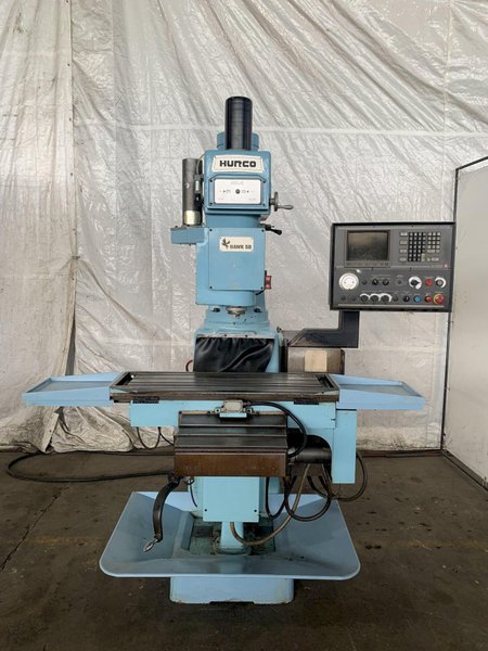 7.5 HP HURCO HAWK 5D CNC VERTICAL MILL. STOCK # 0361924.