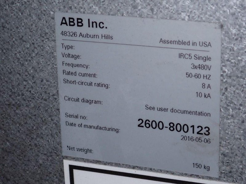 ABB ROBOT  -  IRB 2600