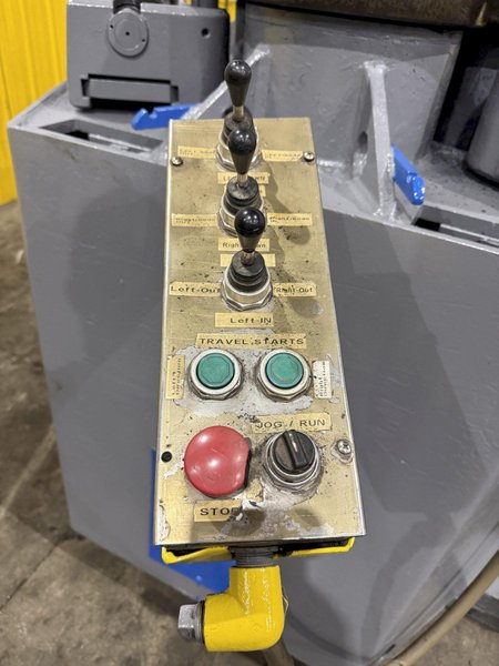 5" X 5" X 1/2" PULLMAX MODEL #Z41 VERTICAL/HORIZONTAL HYDRAULIC ANGLE ROLL: YOBRO #25804