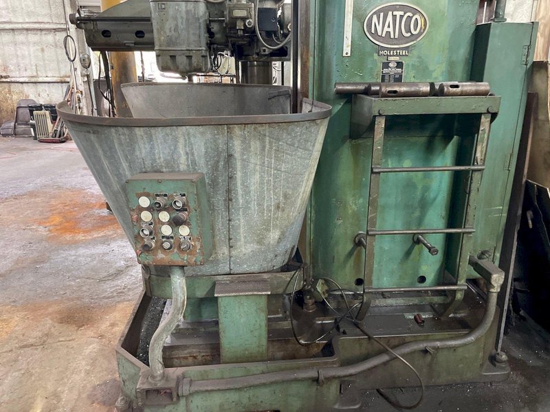 8 SPINDLE NATCO HOLESTEEL MODEL #C3B-1291 HEAVY DUTY MUTLI SPINDLE DRILLING MACHINE: YOBRO #25917