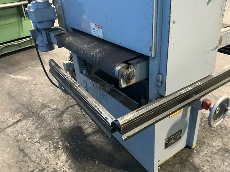 TIMESAVERS INC. 36”X50” CONVEYOR BELT WIDE BELT SANDER AND ABRASIVE FINISHER  -  137-LMPM/75