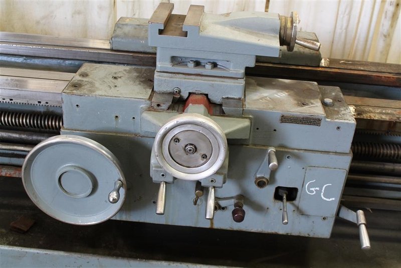 28" X 96" &amp; 240" LODGE &amp; SHIPLEY HOLLOW SPINDLE ENGINE LATHE, 12-5/8" HOLE: #10924