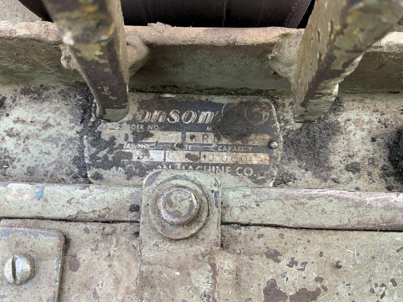 TANK TURNING ROLLS: STOCK #81051