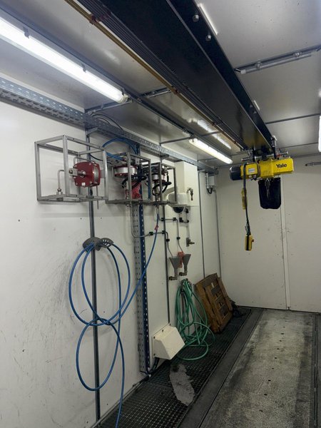 10,000 PSI x 40' RESATO CONTAINERIZED HIGH PRESSURE TEST BAY W/ 3 TON YALE HOIST SYSTEM, NEW 2015: YOBRO #25867