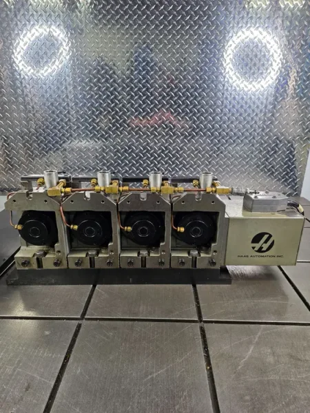 HAAS SHA5C4HD CNC Indexer Single-Axis Rotary Unit 4-Head 5C USA #8122
