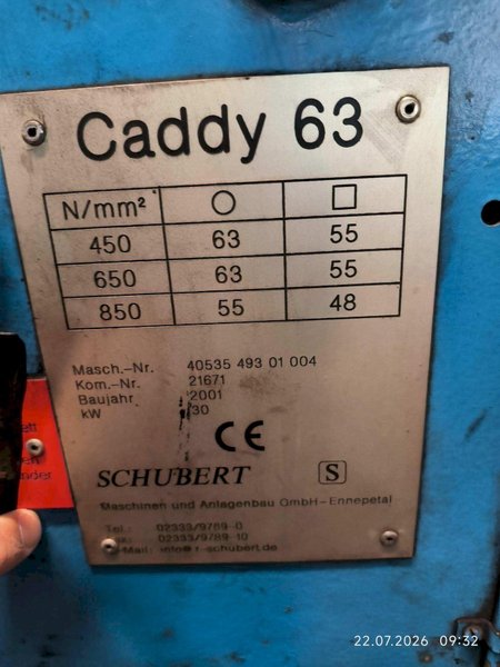 PEDDINGHAUS CADDY 63 BAR SHEAR