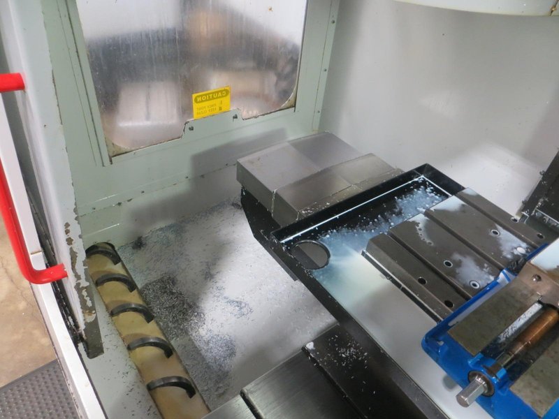 Haas VF-0 CNC Vertical Machining Center, Haas 32-Bit CNC Control, 4th Axis Drive, 20-Station Tool Changer, Programmable Coolant, Remote Jog Handle, Chip Auger - Auction Item