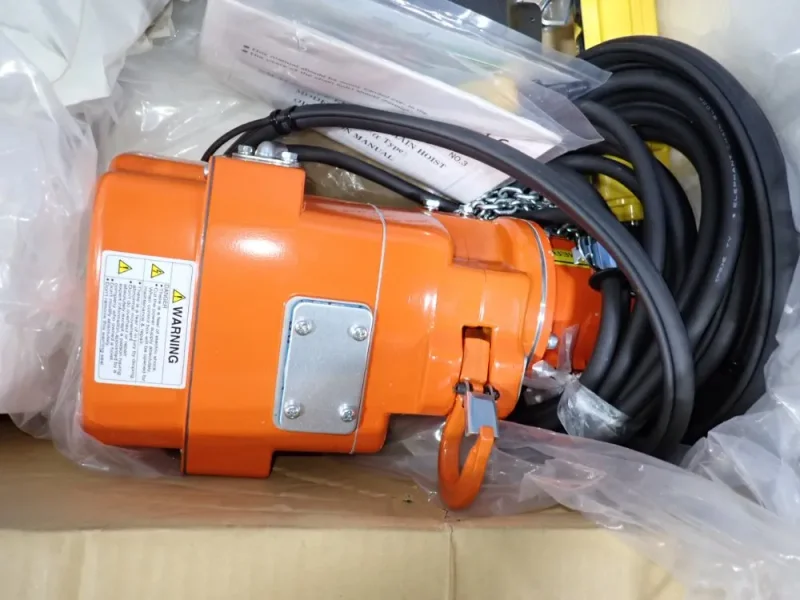 ELEPHANT CHAIN BLOCK CO 100 KG ELECTRIC CHAIN HOIST  -  M4