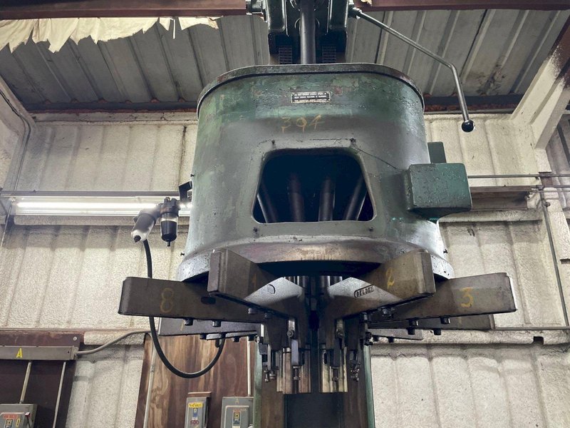 8 SPINDLE NATCO HOLESTEEL MODEL #C3B-1291 HEAVY DUTY MUTLI SPINDLE DRILLING MACHINE: YOBRO #25917