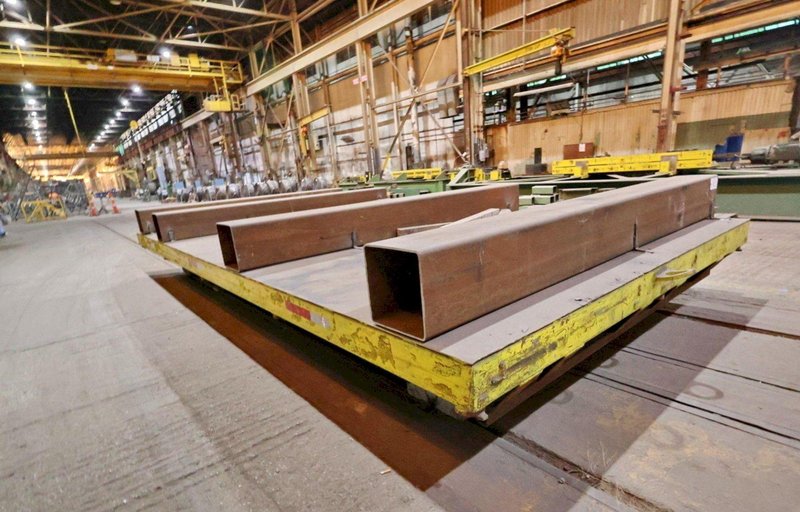 10' X 20' TRANSFER CART W/ 80" BETWEEN WHEELS: YOBRO #24622