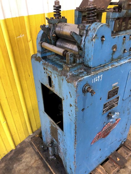 8" X .018" LITTELL MODEL #308-7PDS COIL STOCK STRAIGHTENER: STOCK #17297