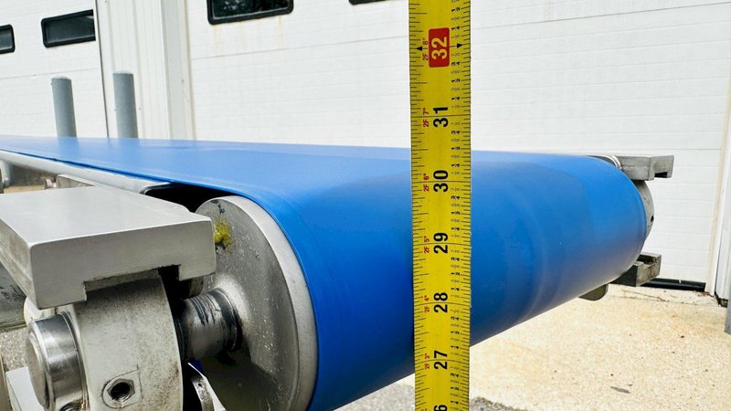 Stainless Steel  |  13Ft. Food Grade Flattop Conveyor