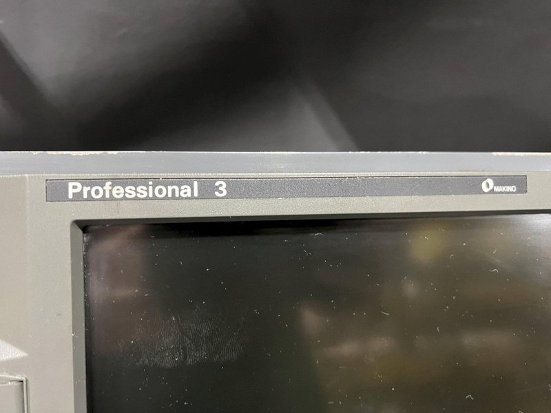 Fanuc Makino Professional 3 CNC 10.4" Operator Panel Interface A02B-0265-C071 A02B0265C071