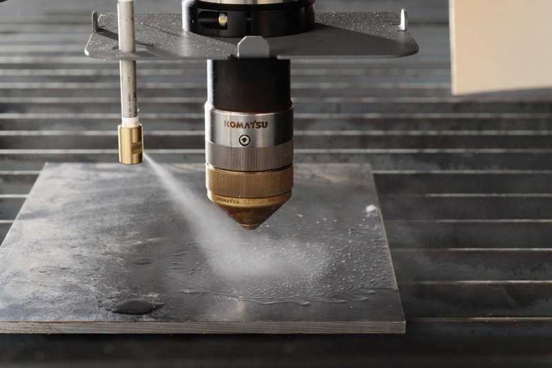 6′ x 12′ Komatsu TFP612 3 Series CNC Plasma-Oxyfuel Cutting System, 2023 – Komatsu 300 Amp, With Warranty