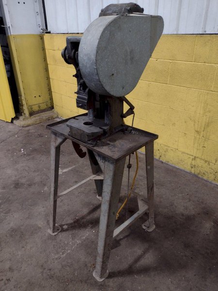 1 TON PERKINS MODEL #254-34 BENCH TOP GAP STAMPING PRESS: STOCK #18066